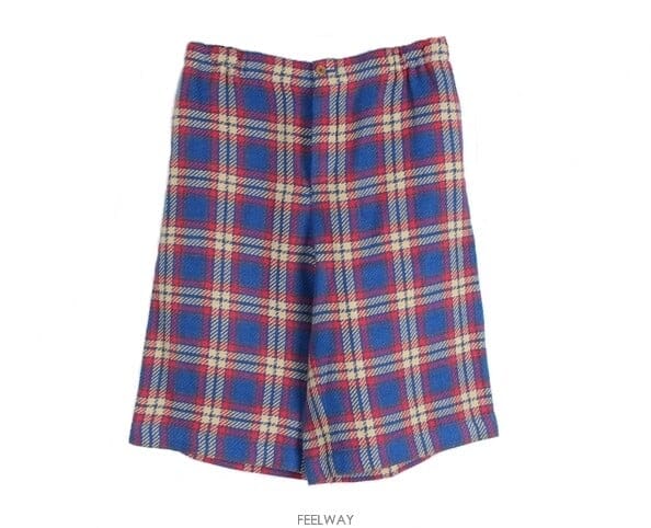 GUCCI ���� üũ ��Ŀ �ڼ� Ʈ���� ���� �ݹ��� 46(32)���� üũ ��Ŀ �ڼ� Ʈ���� ���� �ݹ��� 46(32)