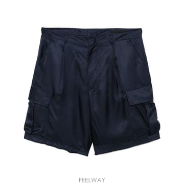 프라다 무릎 길이 카고 쇼츠