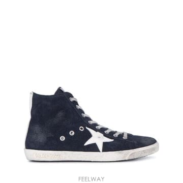 Golden Goose 26FW ��籸�� �����̵� ������ ����Ŀ�� GWF00113F000322 50517 NIGHT BLUE WHI26FW ��籸�� �����̵� ������ ����Ŀ�� GWF00113F000322