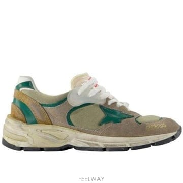 26FW 골든구스 대드 스타 스니커즈 GMF00884F006460 11207 WHITE TAUPE GREEN