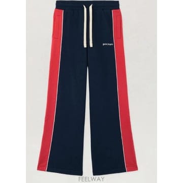 26SS 팜앤젤스 트레이닝 조거 팬츠 PWCH02AS26FLE001 4625 NAVY BLUE RED