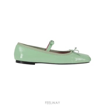 25FW 비베타 플랫 슈즈 VS2CZ0004PC069 6025 VERDE ACQUA