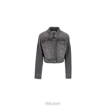 26SS 마린세르 데님 자켓 WJA041BCDEN0006 GR90 DARK GREY