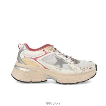 Golden Goose 26FW ��籸�� ����Ʈ��Ÿ ����Ŀ�� GWF00724F007913 70208 SILVER WHITE RED26FW ��籸�� ����Ʈ��Ÿ ����Ŀ�� GWF00724F007913 7020