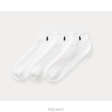 랄프로렌 양말 WHITE