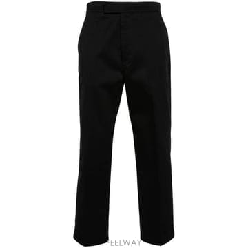 26SS 톰브라운 코튼 트윌 유틸리티 치노 팬츠 MTU335WF0576 001 BLACK