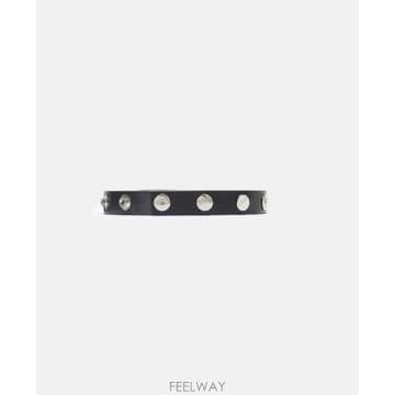 26SS 디 아티코 레귤러 벨트 250WKE00027LBT019AA 100 BLACK