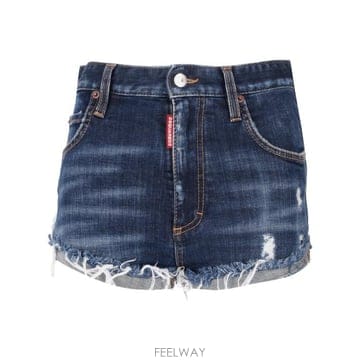 디스퀘어드2 데님 숏팬츠 NAVY BLUE