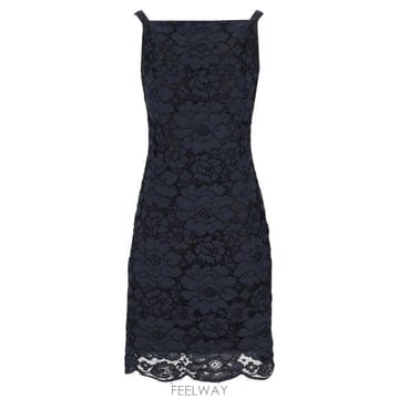 26SS 파투 미디 원피스 DR2520247 694N DEEP SEA BLUE