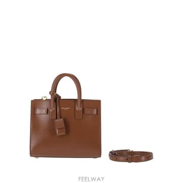 26FW 생로랑 스무스 레더 클래식 삭 드 주르 나노 39203502G9W 2536 MAROON