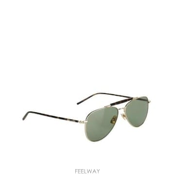 26FW 생로랑 남성지갑 862856Y9973 8032 GOLD HAV GREEN