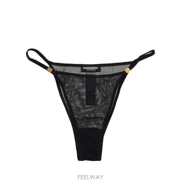 디스퀘어드2 팬티 BLACK