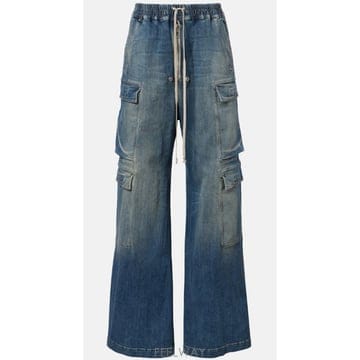 26SS 릭 오웬스 데님 팬츠 DS01F4324SDWB 06 WASHED INDIGO