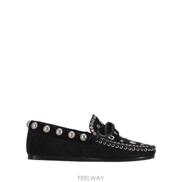 26SS 이자벨마랑 FITZA 핏자 스웨이드 로퍼 MC0019FDD1A21S 02FK FADED BLACK