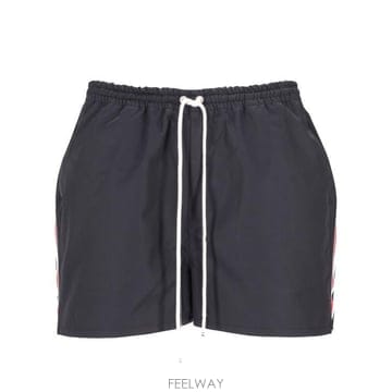 톰브라운 숏팬츠 네이비