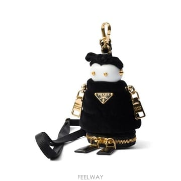 25SS 프라다 키링 1TT2112C68 F0002 NERO