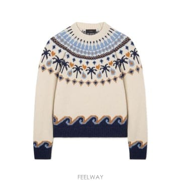 26FW 알라누이 스웨터 LWHE061E26KNI001 0446 VERMOUTH MULTICOLOR