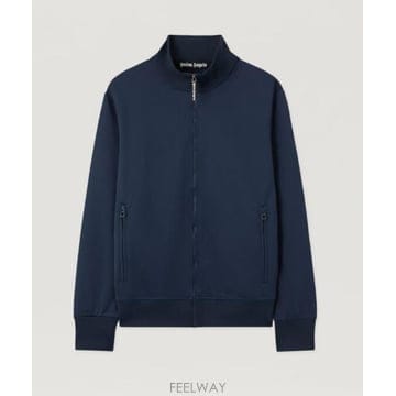 26SS 팜앤젤스 자켓 PMBD089S26FAB001 4603 NAVY BLUE OFF WHITE