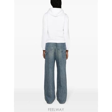 25FW 랄프 로렌 후드 티셔츠 211943008001 WHITE