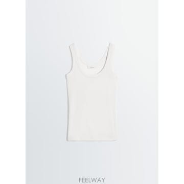 26FW 르메르 저지 탱크탑 TS0001LJ1016 WH048 LIGHT CREAM