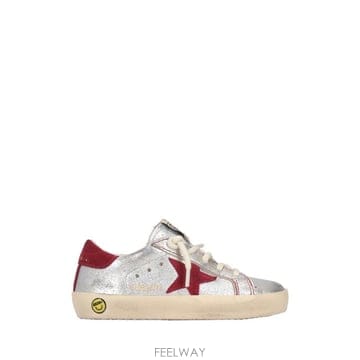 26FW  주니어  골든구스 스니커즈 GJF00101F008659 70217 SILVER RED
