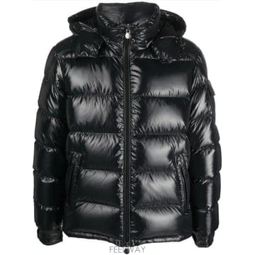26FW 몽클레어 마야 후드 쇼트 다운 패딩 L20911A5360068950 999 BLACK