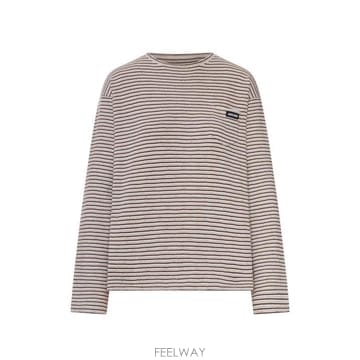26FW 미우미우 스웨터 MML06QSOOO195I F0963 BIANCO CACAO