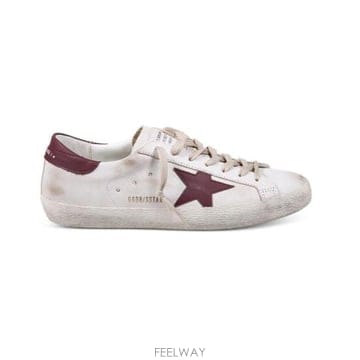 26FW 골든구스 슈퍼스타 스니커즈 GMF00101F008114 10350 WHITE RED