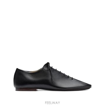 26SS 르메르 SOURIS 수리 플랫 클래식 더비 FO0245LL0023 BK999 BLACK