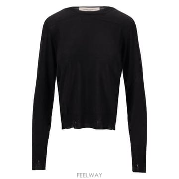 26FW 골든구스 메리노 울 스웨터 GWP00952P000665 90100 BLACK