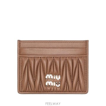 Miu Miu 26FW �̿�̿� ���׶�� ī�� ���ķ��� ī��Ȧ�� 5MC076AFPP F098L26FW �̿�̿� ���׶�� ī�� ���ķ��� ī��Ȧ�� 5MC076AF