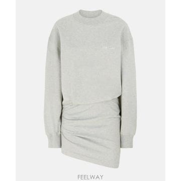 26SS 디 아티코 미디 원피스 260WCA00393JJF006AA 183 MELANGE GREY