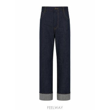 26FW 톰브라운 셀비지 데님 5 포켓 팬츠 MTU345SF1101 415 NAVY