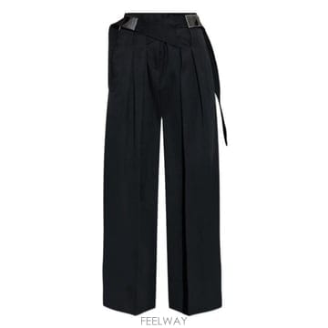 26SS 디 아티코 스트레이트 팬츠 260WCP00286WWW065AA 100 BLACK