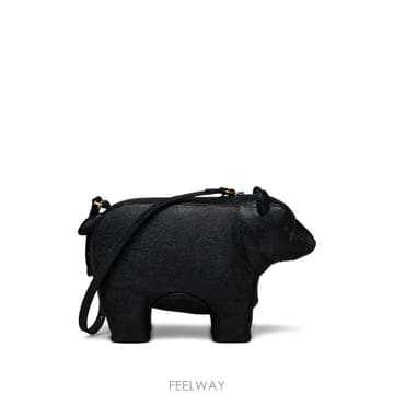 톰브라운 토트백 BLACK