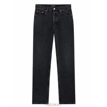 26FW 생로랑 스트레이트 팬츠 854129Y07YD 1238 BLACK SAND