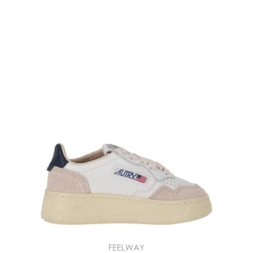26FW  주니어  오트리 스니커즈 KULKFS 06 SUEDE FOUR WHT SPACE