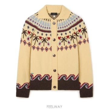 ALANUi 26FW �˶��� �Ƿ� LWHQ01DE26KNI001 1960 SUNLIGHT MULTICOLOR26FW �˶��� �Ƿ� LWHQ01DE26KNI001 1960 SUNLIGHT MULT