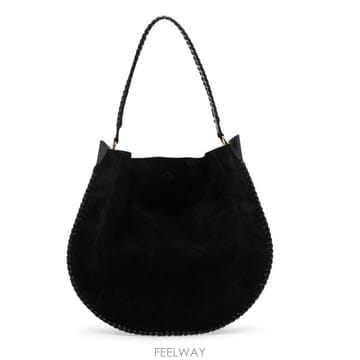 26FW 이자벨마랑 오스칸 호보 소프트 백 PP0200FBB2C06M 01BK BLACK