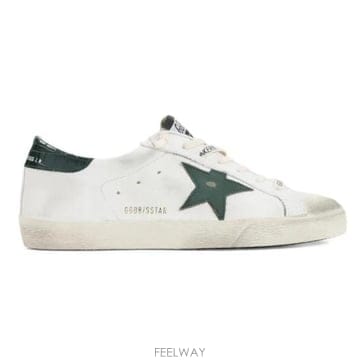 26FW 골든구스 슈퍼스타 스니커즈 GMF00101F008113 10502 WHITE GREEN