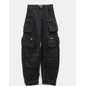 26SS 디 아티코 스트레이트 팬츠 260WCP00084DDD104AA 100 BLACK