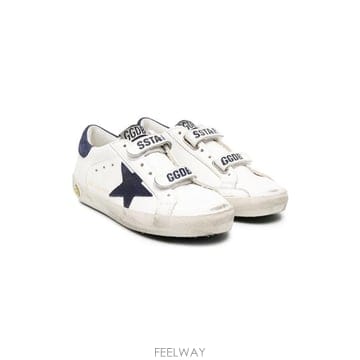 Golden Goose 26FW  �ִϾ�  ��籸�� ����Ŀ�� GYF00111F000418 10304 WHITE BLUE DEPTHS26FW  �ִϾ�  ��籸�� ����Ŀ�� GYF00111F000418 10304 