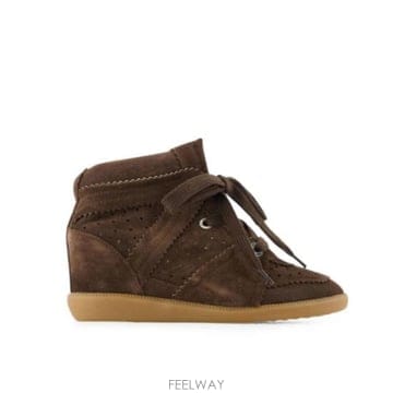 26FW 이자벨마랑 바비 웨지 스니커즈 BK0011FAA1E20S 50CL CHOCOLATE