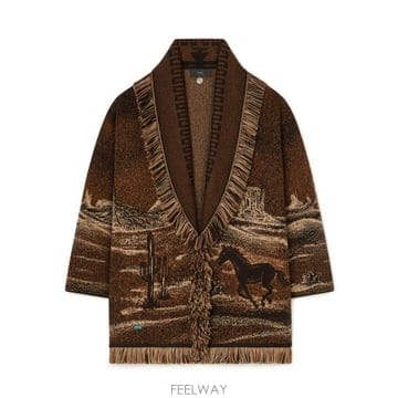 26FW 알라누이 스웨터 LWHB064E26KNI025 6064 COFFEE MULTICOLOR