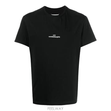 26SS 마르지엘라 디스트로이드 로고 티셔츠 S30GC0701S22816 900