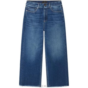 25SS 알라누이 스트레이트 팬츠 LWYA01AR25DEN001 4700 DARK WASH BLUE DEMI