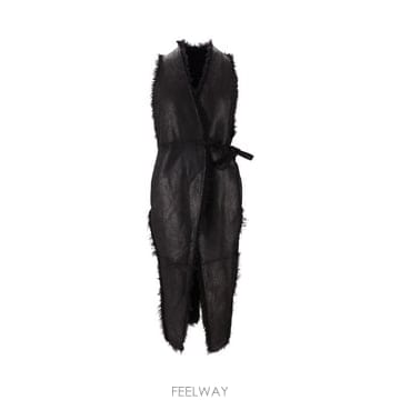 릭오웬스 코트 BLACK