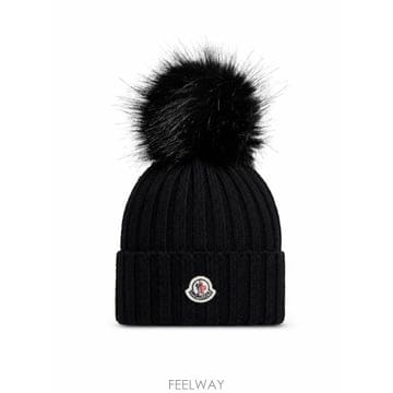 26FW 몽클레어 폼폼 울 비니 L20933B00039M1131 999 BLACK