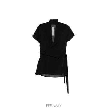 26SS 릭 오웬스 반팔 티셔츠 RP01F6233G 09 BLACK