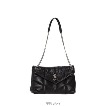 Saint Laurent 26FW ���ζ� ��� Ǫ�� �̵�� ����� 5774751EL00 1000 NOIR26FW ���ζ� ��� Ǫ�� �̵�� ����� 5774751EL00 1000 N